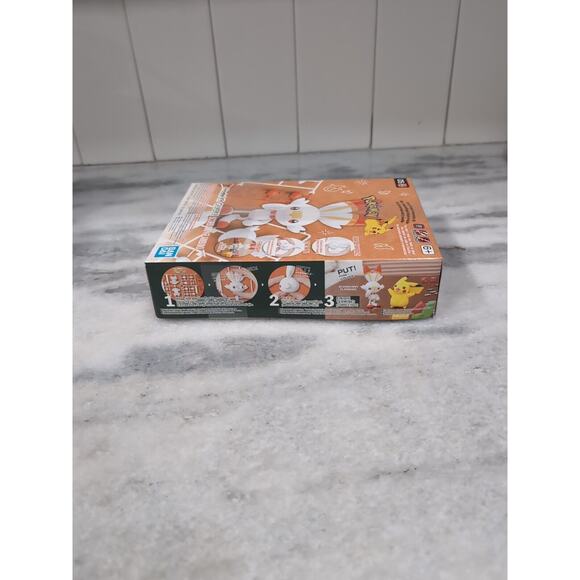 Pokémon Model Kit Quick!! #05 Scorbunny Model Kit Bandai Hobby - Picture 5 of 6